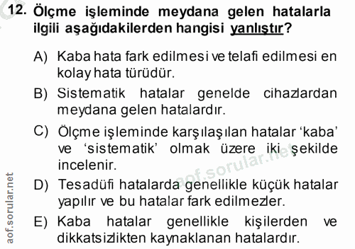 Soru 12