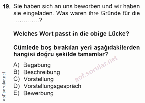 Soru 19