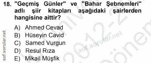 Soru 18