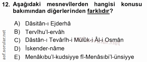 Soru 12