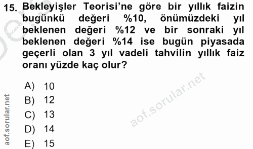 Soru 15