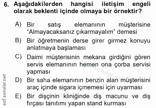 Soru 6