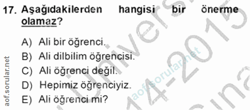 Soru 17