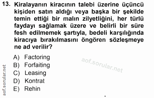 Soru 13