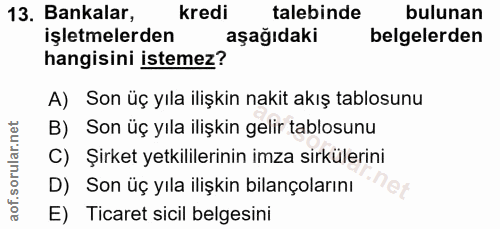 Soru 13