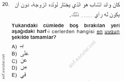 Soru 20