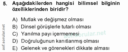 Soru 5