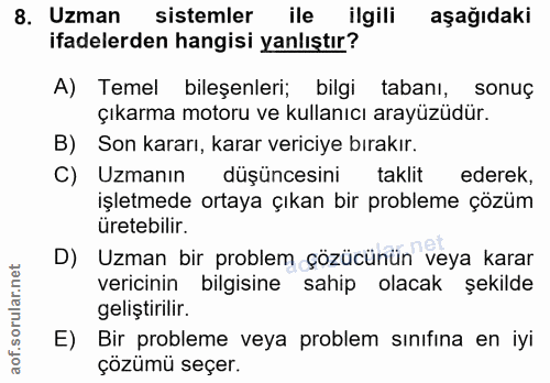 Soru 8