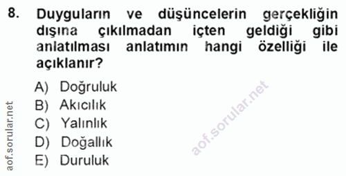 Soru 8