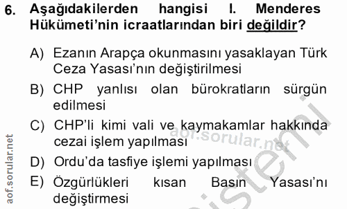 Soru 6