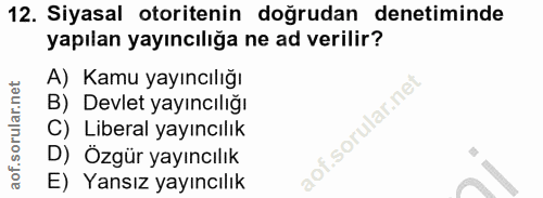 Soru 12