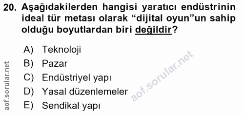 Soru 20