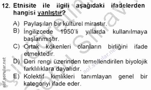 Soru 12
