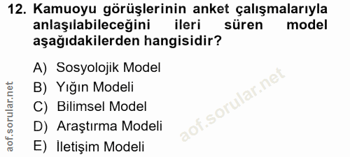 Soru 12
