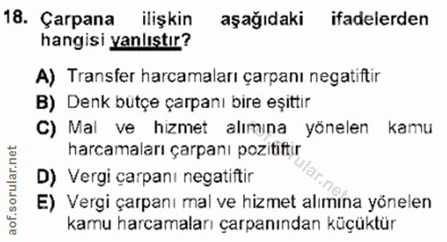 Soru 18