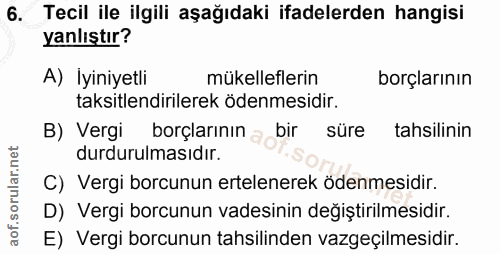 Soru 6