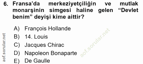 Soru 6