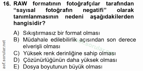 Soru 16