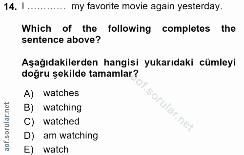 Soru 14