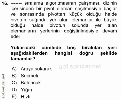 Soru 16