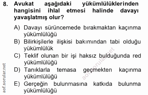 Soru 8