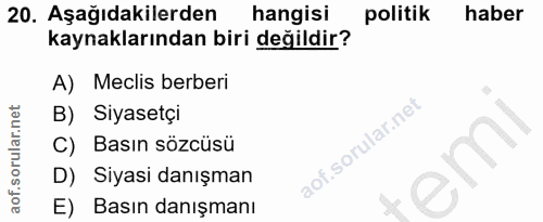 Soru 20