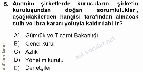 Soru 5