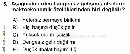 Soru 5