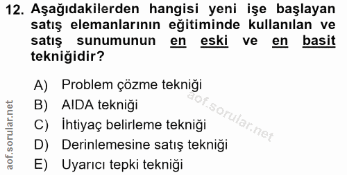 Soru 12