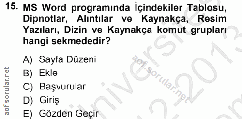 Soru 15