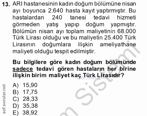 Soru 13