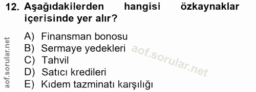 Soru 12