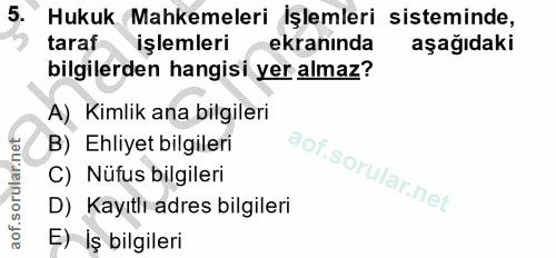 Soru 5