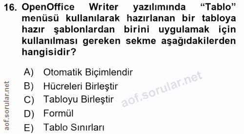Soru 16