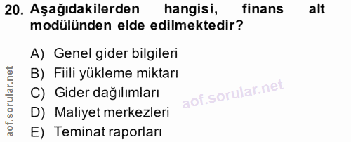 Soru 20