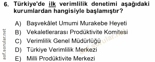 Soru 6