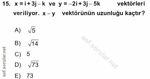 Soru 15