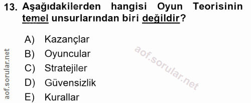 Soru 13