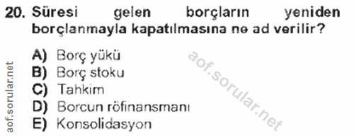 Soru 20