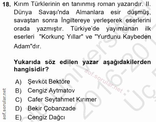 Soru 18