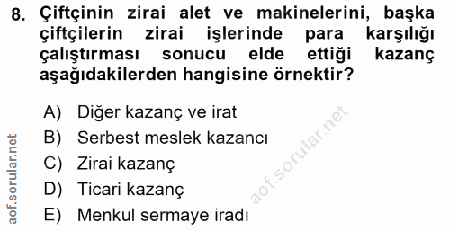 Soru 8