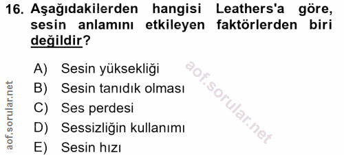 Soru 16