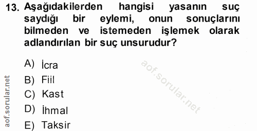 Soru 13