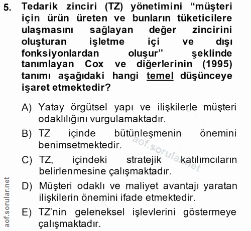 Soru 5