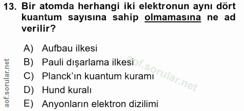 Soru 13