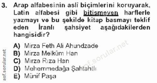 Soru 3