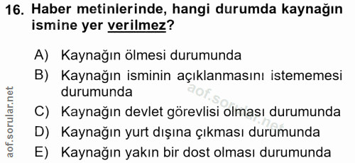 Soru 16
