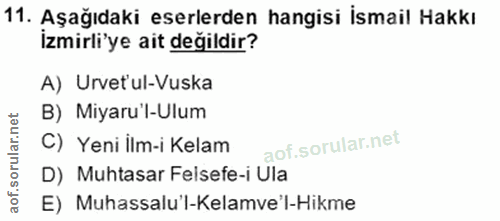 Soru 11