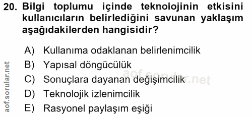 Soru 20
