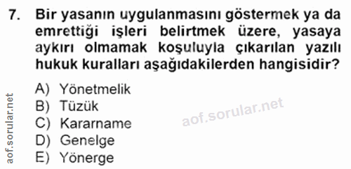 Soru 7